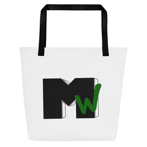 MIZZWERK  'MIZZWERK WORLD' Beach Bag