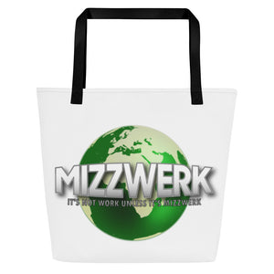 MIZZWERK  'MIZZWERK WORLD' Beach Bag