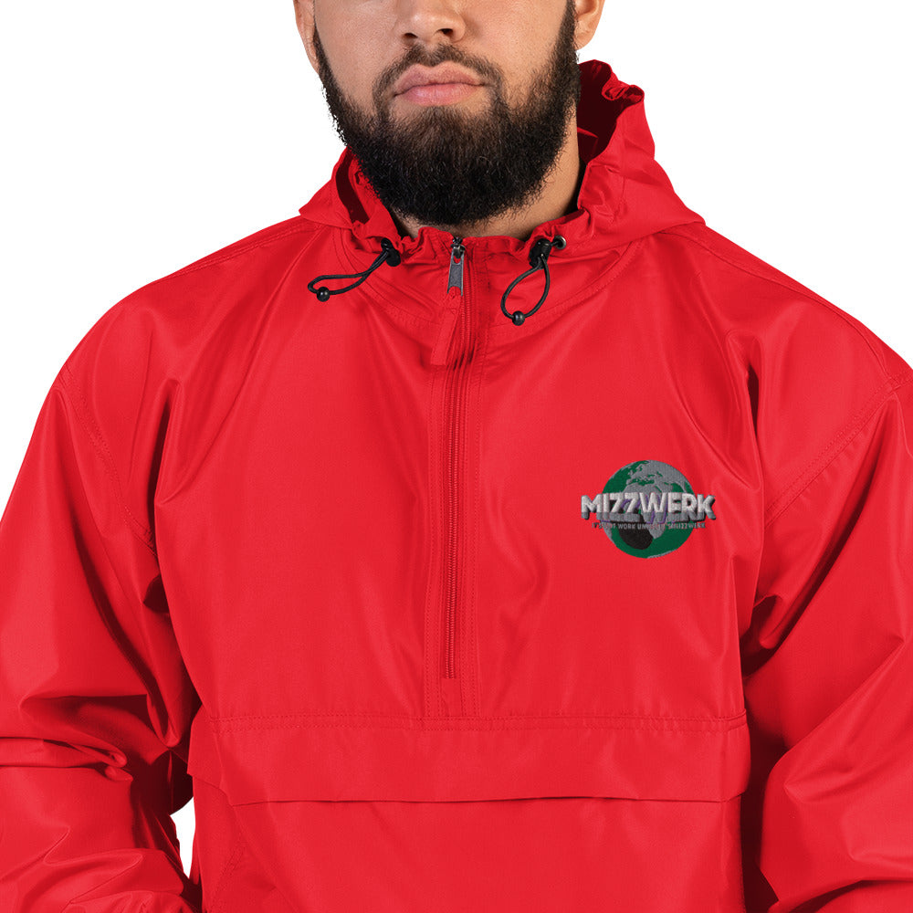 MIZZWERK 'MIZZWERK WORLD' Embroidered Champion Packable Jacket