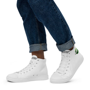 MIZZWERK 'MIZZWERK WORLD' Men’s high top canvas shoes