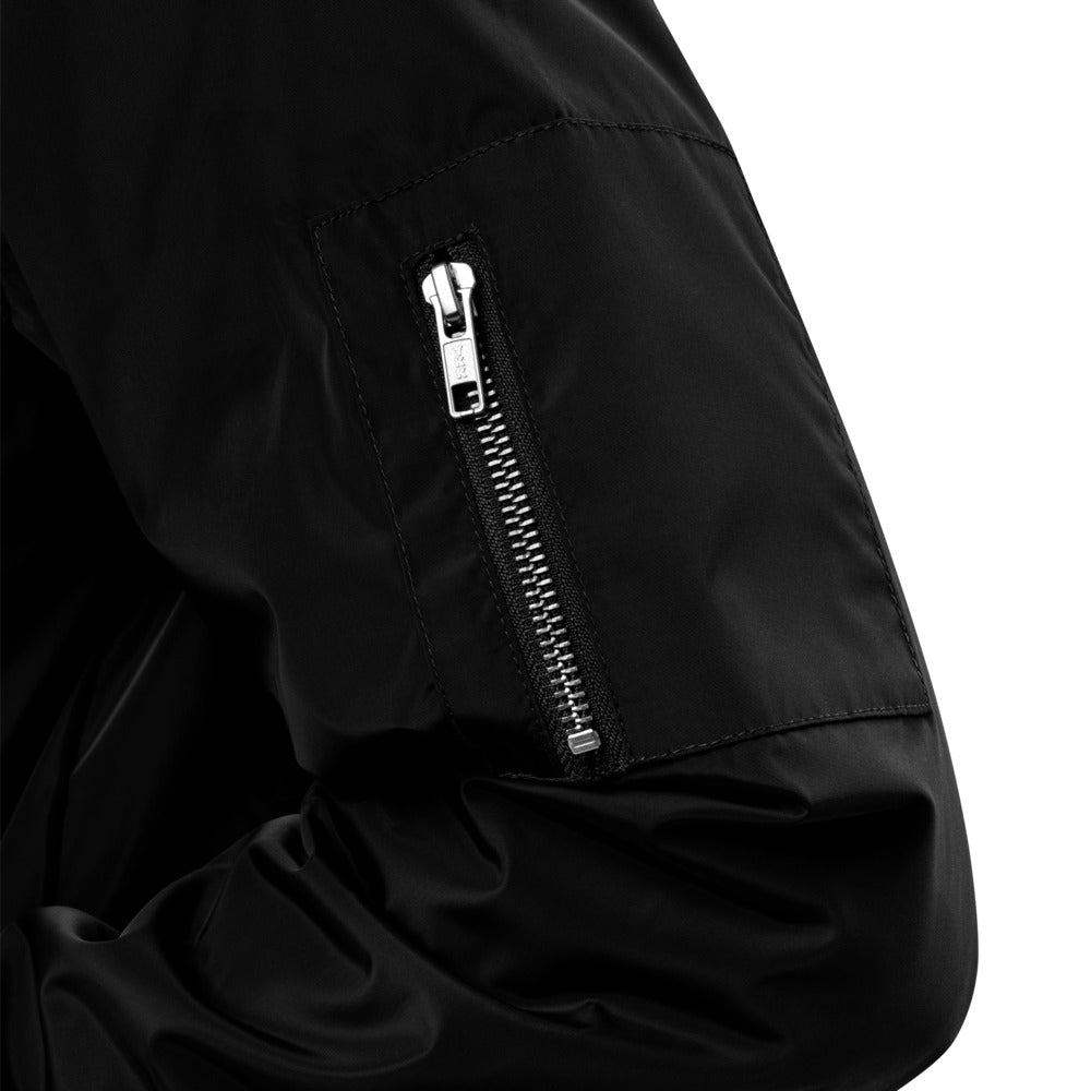 MIZZWERK 'MIZZWERK BE MIZZWERK.'  Premium recycled bomber jacket