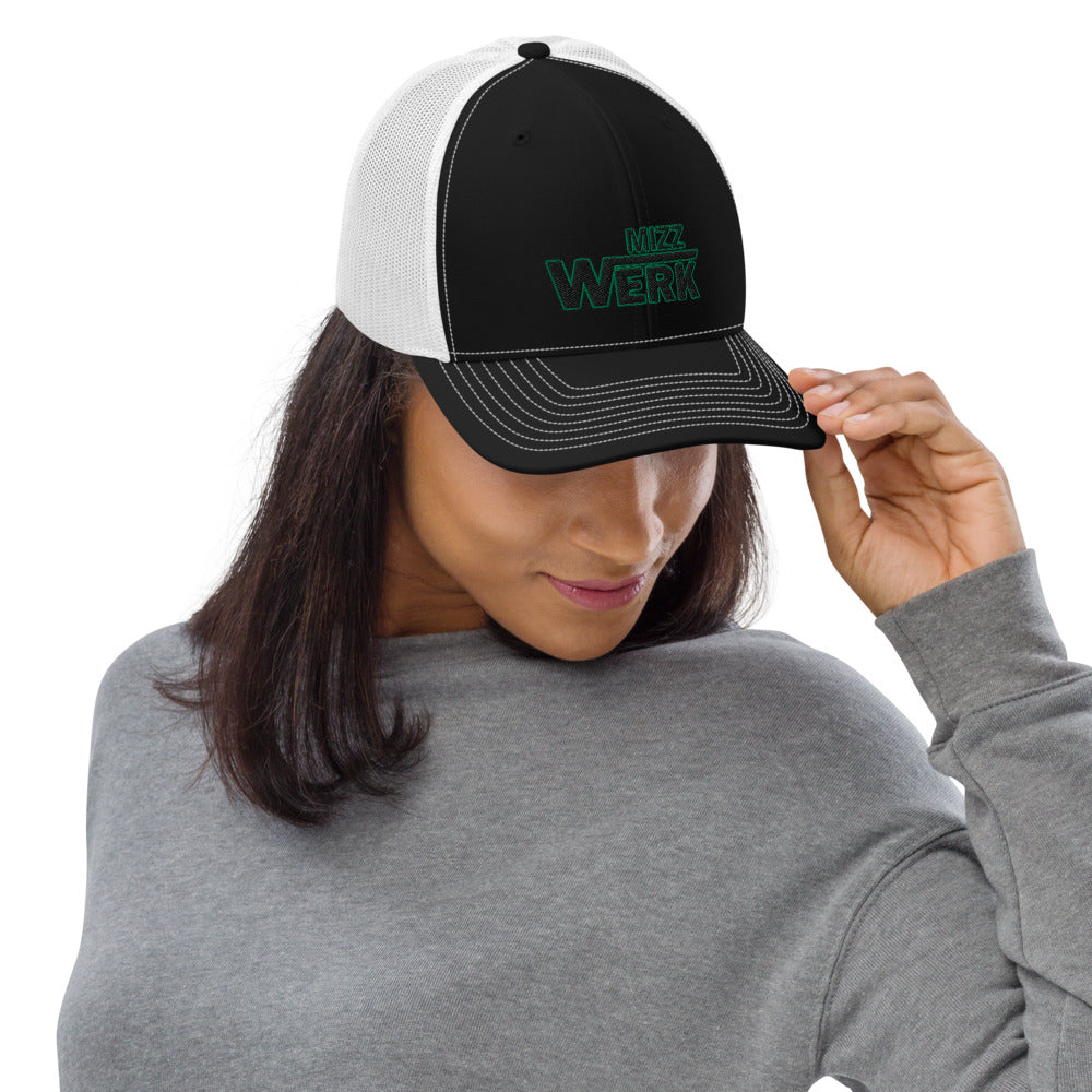 MIZZWERK 'STRAIGHT MIZZWERK' Trucker Cap