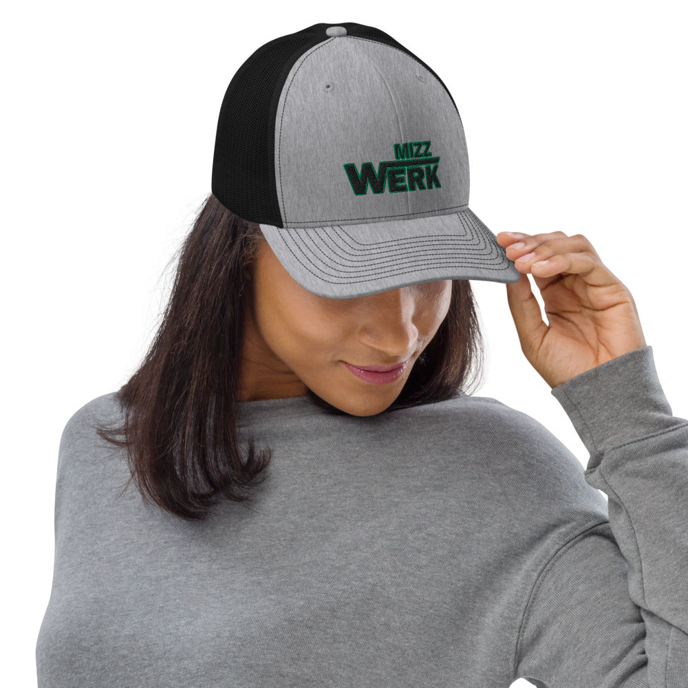 MIZZWERK 'STRAIGHT MIZZWERK' Trucker Cap