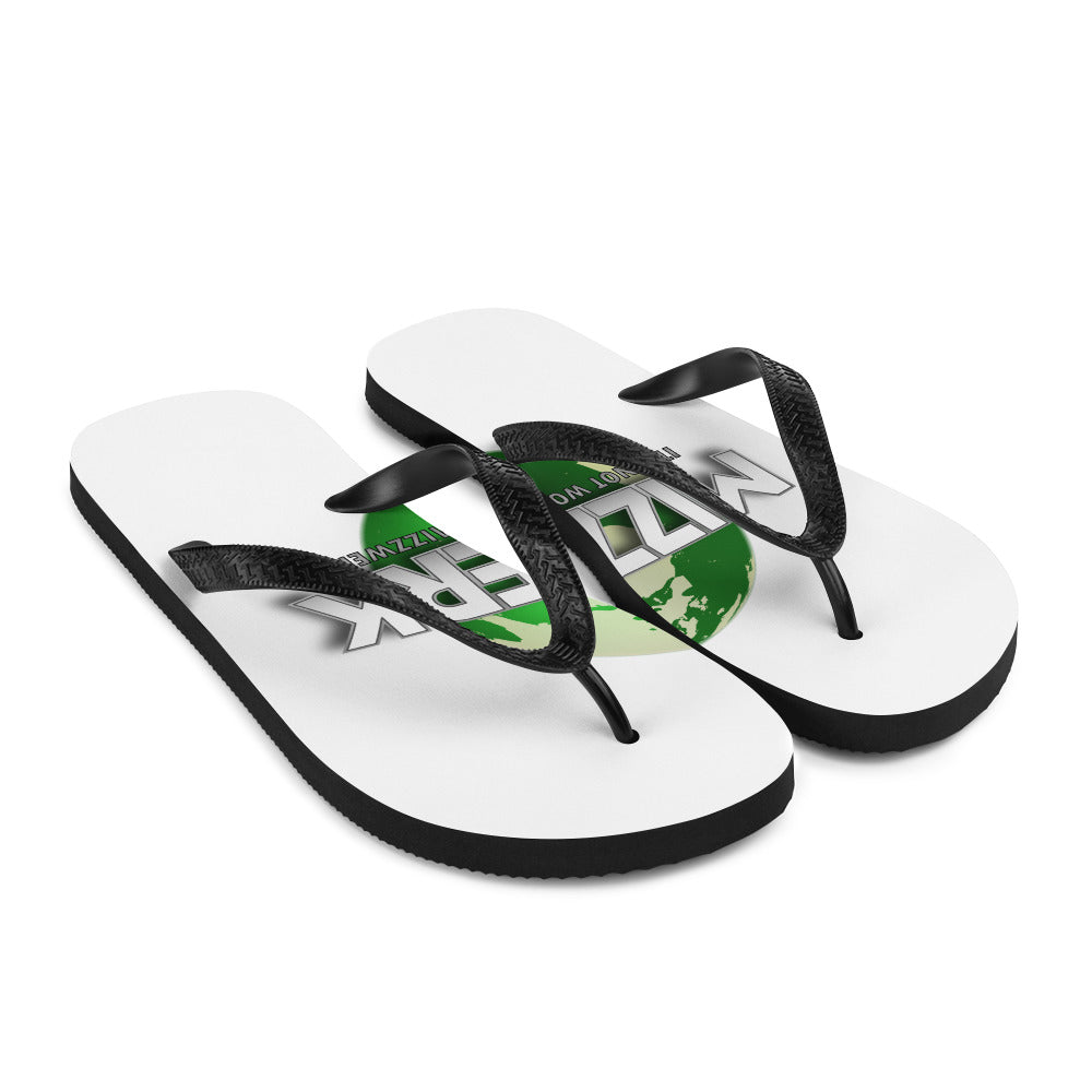 MIZZWERK 'MIZZWERK WORLD' Flip-Flops