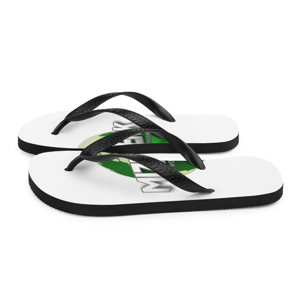 MIZZWERK 'MIZZWERK WORLD' Flip-Flops