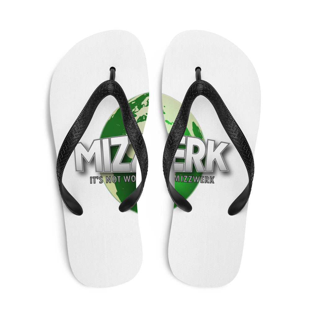 MIZZWERK 'MIZZWERK WORLD' Flip-Flops