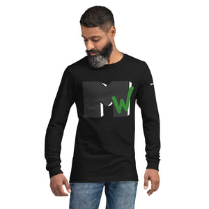 MIZZWERK 'MIZZWERK TV'  Unisex Long Sleeve Tee