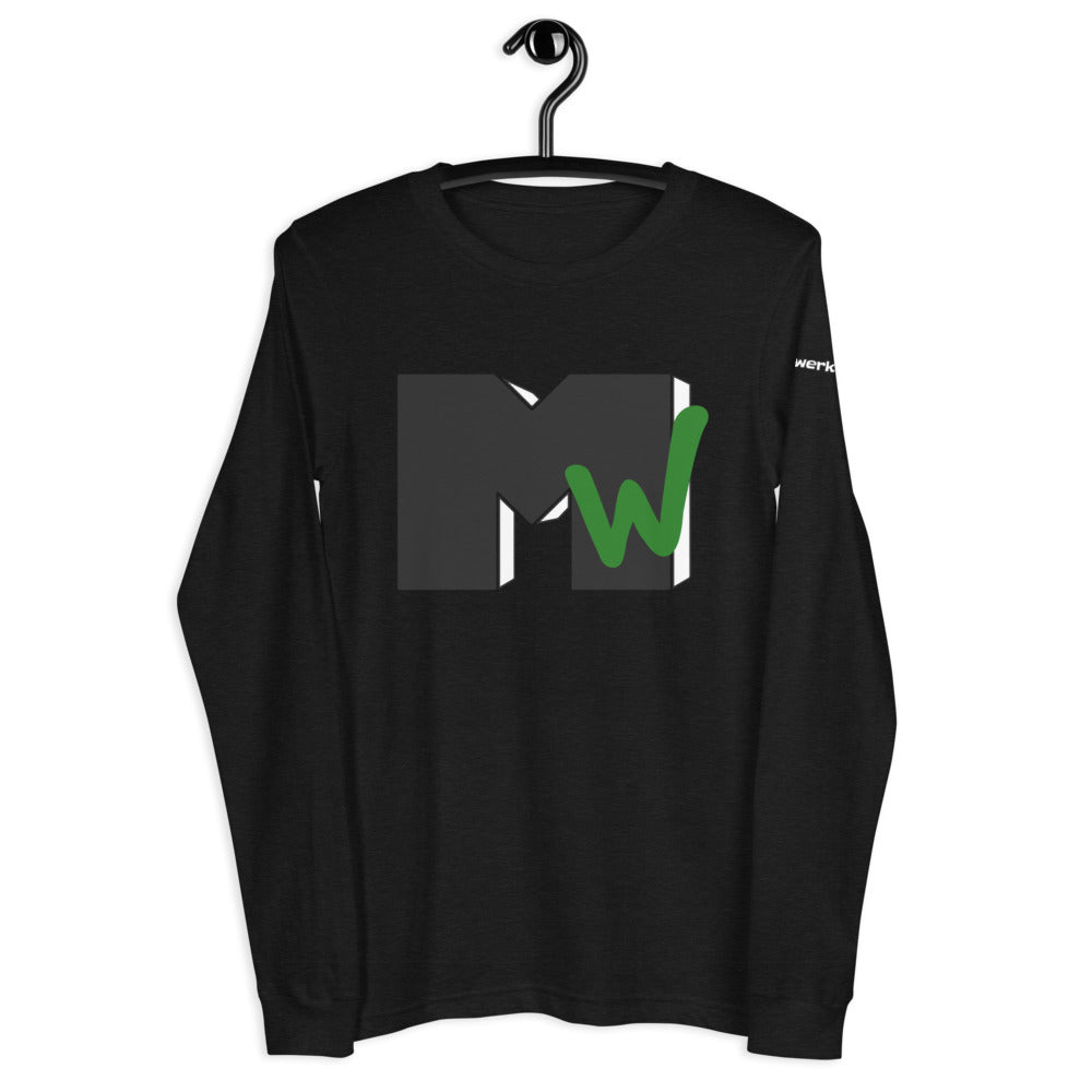 MIZZWERK 'MIZZWERK TV'  Unisex Long Sleeve Tee