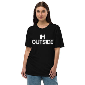 MIZZWERK 'MIZZWERK IM OUTSIDE' Unisex premium viscose hemp t-shirt