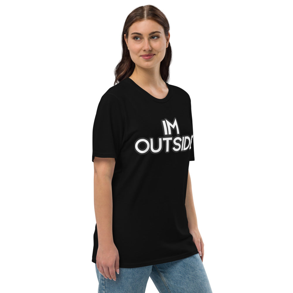 MIZZWERK 'MIZZWERK IM OUTSIDE' Unisex premium viscose hemp t-shirt