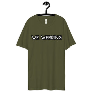 MIZZWERK 'MIZZWERK WE WERKING' Unisex premium viscose hemp t-shirt