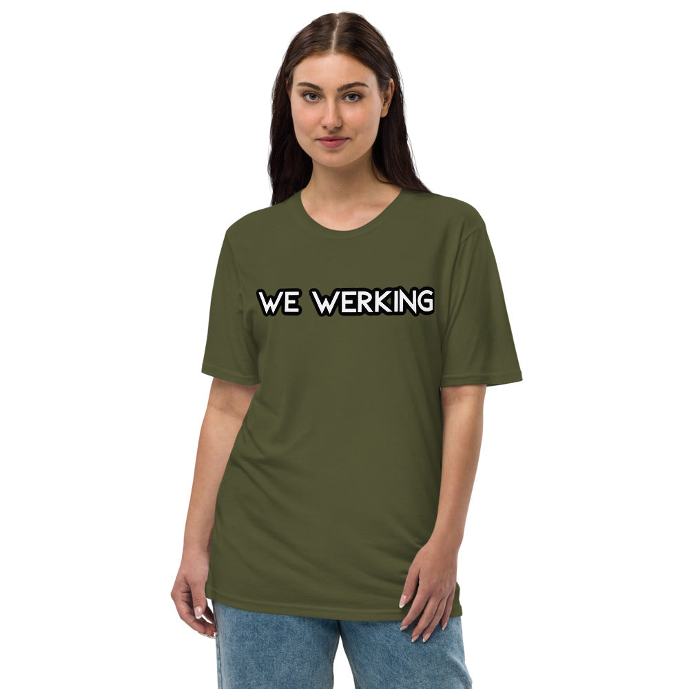 MIZZWERK 'MIZZWERK WE WERKING' Unisex premium viscose hemp t-shirt