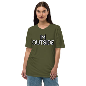 MIZZWERK 'MIZZWERK IM OUTSIDE' Unisex premium viscose hemp t-shirt