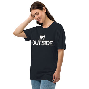 MIZZWERK 'MIZZWERK IM OUTSIDE' Unisex premium viscose hemp t-shirt