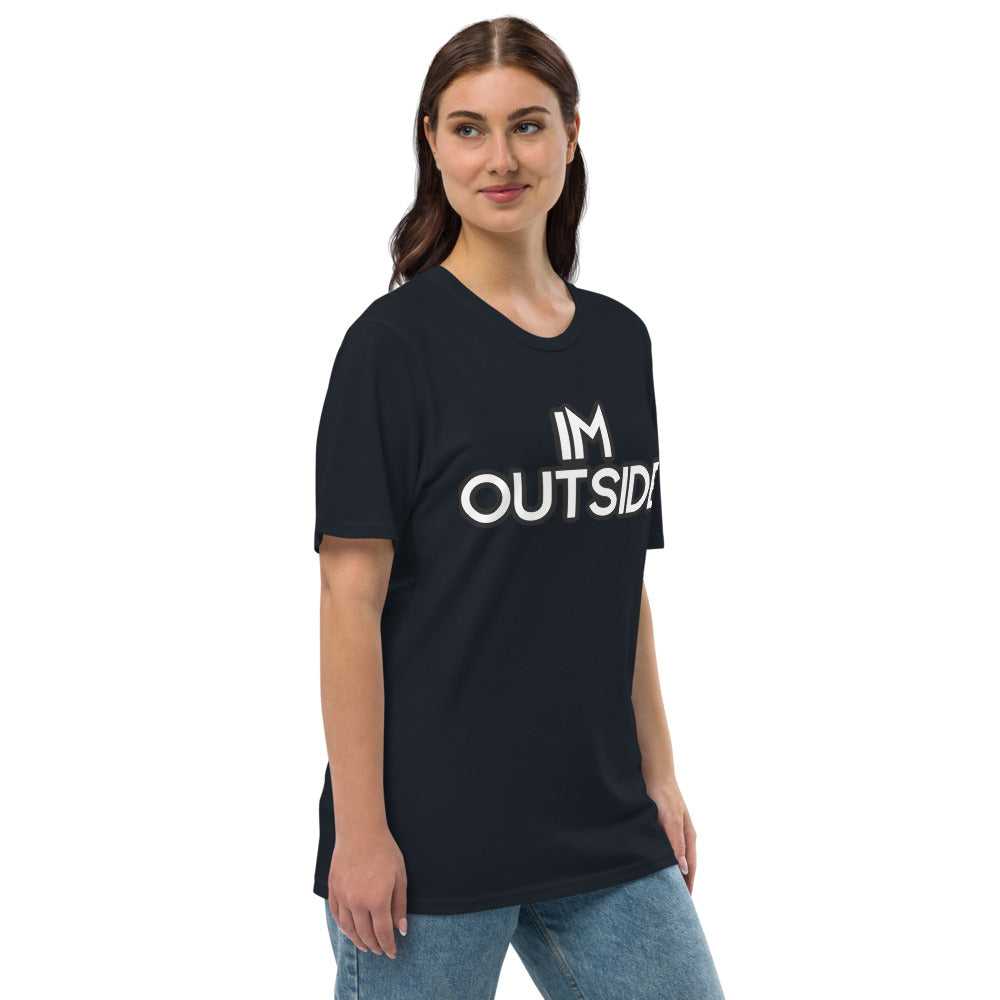 MIZZWERK 'MIZZWERK IM OUTSIDE' Unisex premium viscose hemp t-shirt