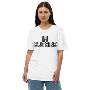 MIZZWERK 'MIZZWERK IM OUTSIDE' Unisex premium viscose hemp t-shirt