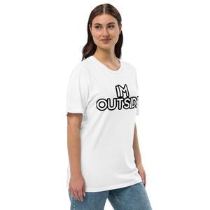 MIZZWERK 'MIZZWERK IM OUTSIDE' Unisex premium viscose hemp t-shirt