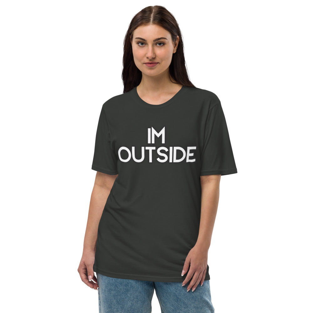 MIZZWERK 'MIZZWERK IM OUTSIDE' Unisex premium viscose hemp t-shirt