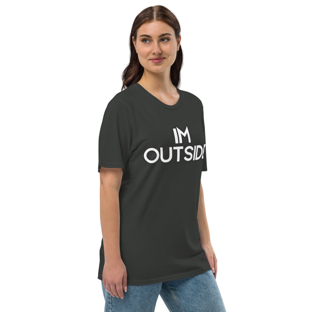 MIZZWERK 'MIZZWERK IM OUTSIDE' Unisex premium viscose hemp t-shirt