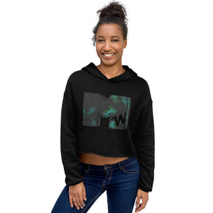 MIZZWERK 'TV' LADIES Crop Hoodie