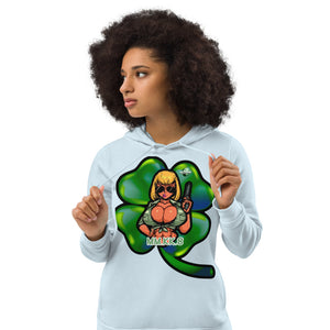 MIZZWERK MM.KK.8  'LUCKY CHARM' Women's eco fitted hoodie