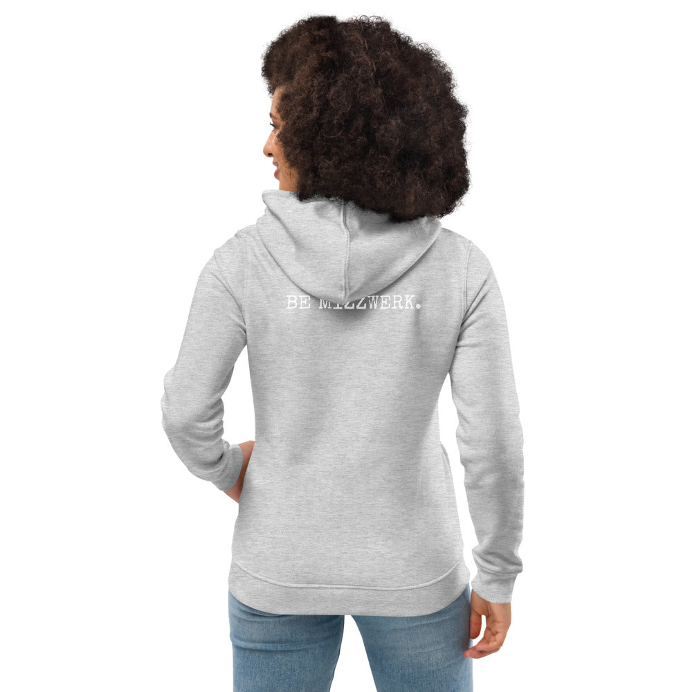 MIZZWERK MM.KK.8  'LUCKY CHARM' Women's eco fitted hoodie