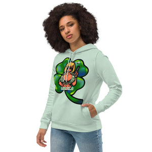 MIZZWERK MM.KK.8  'LUCKY CHARM' Women's eco fitted hoodie