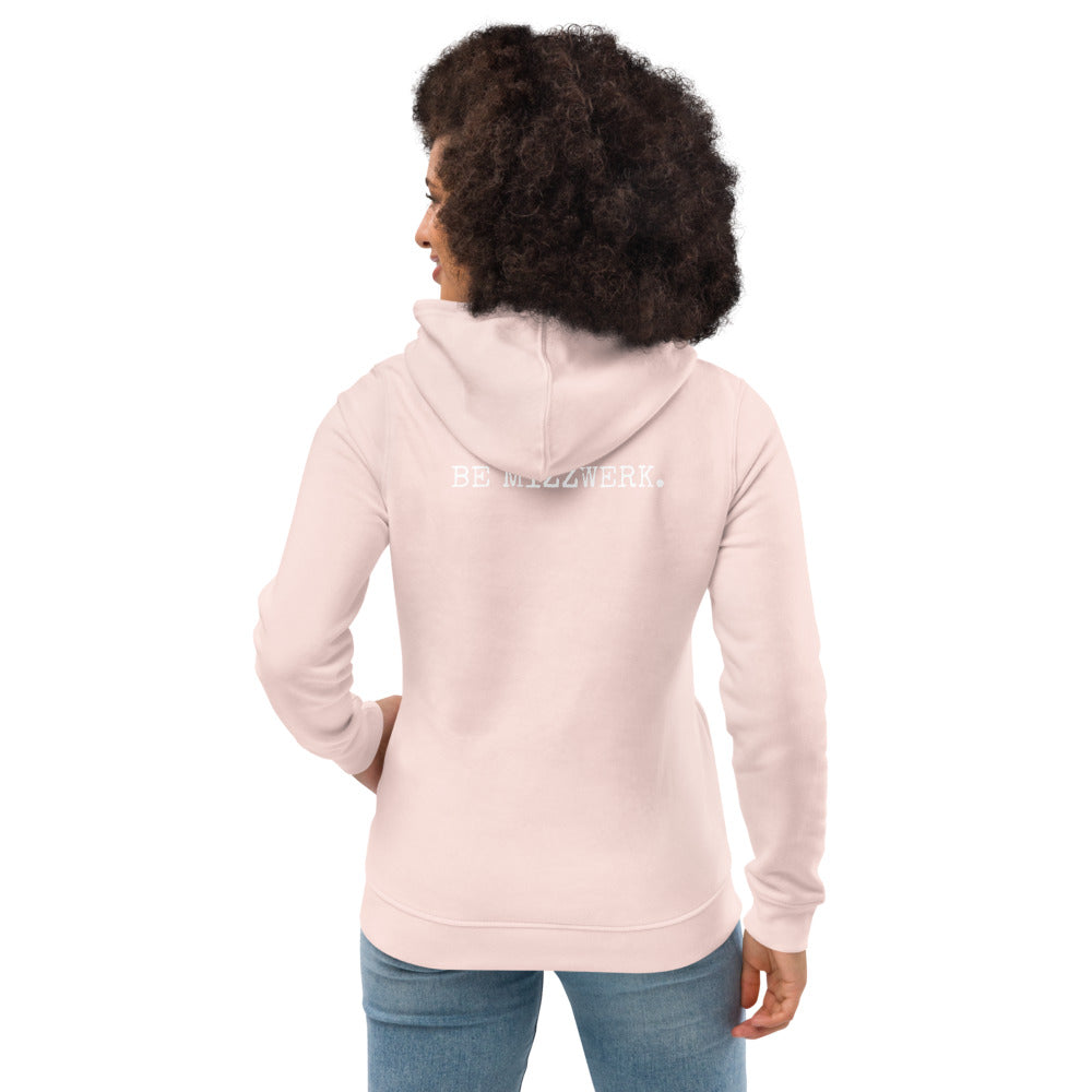 MIZZWERK MM.KK.8  'LUCKY CHARM' Women's eco fitted hoodie