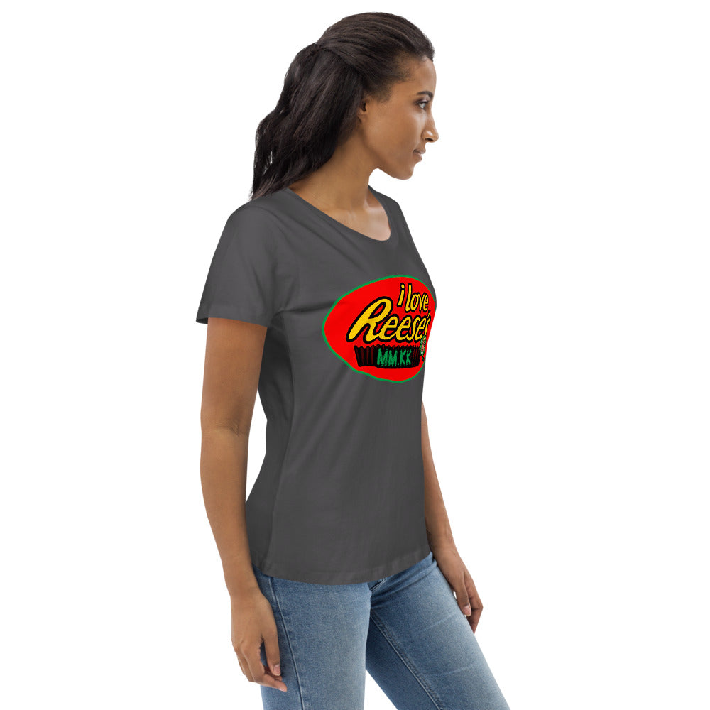 MIZZWERK MM.KK.8 'I LOVE REESE'S' Women's fitted eco tee