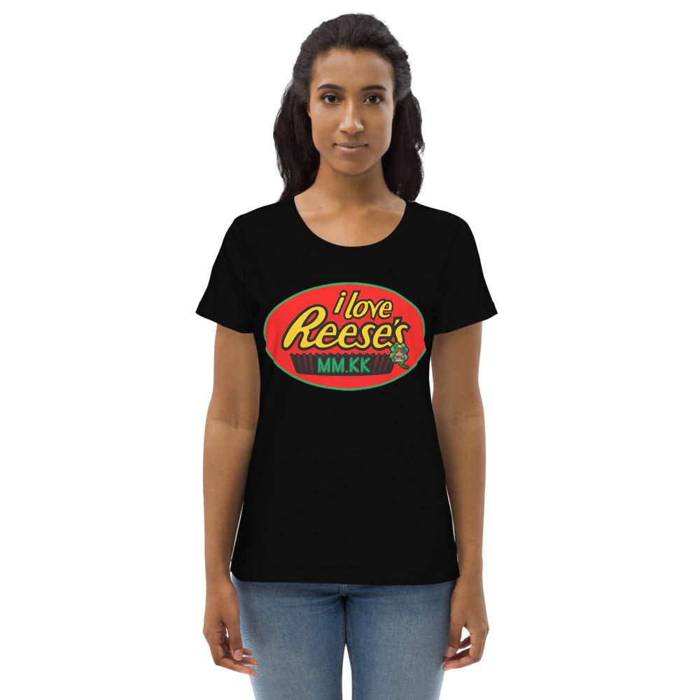 MIZZWERK MM.KK.8 'I LOVE REESE'S' Women's fitted eco tee