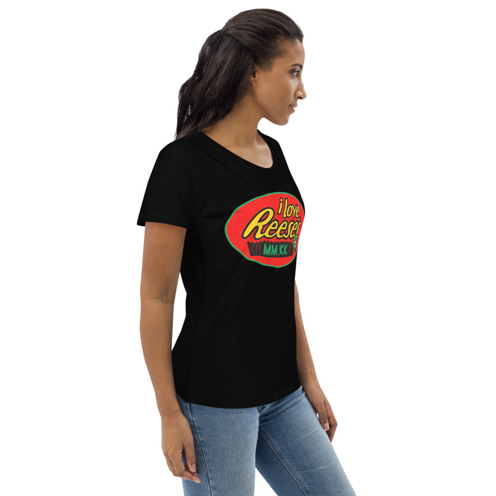 MIZZWERK MM.KK.8 'I LOVE REESE'S' Women's fitted eco tee