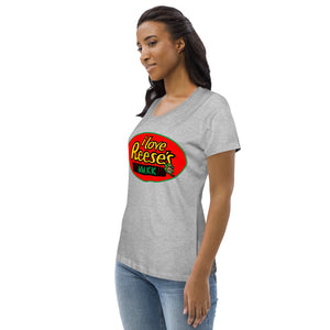 MIZZWERK MM.KK.8 'I LOVE REESE'S' Women's fitted eco tee