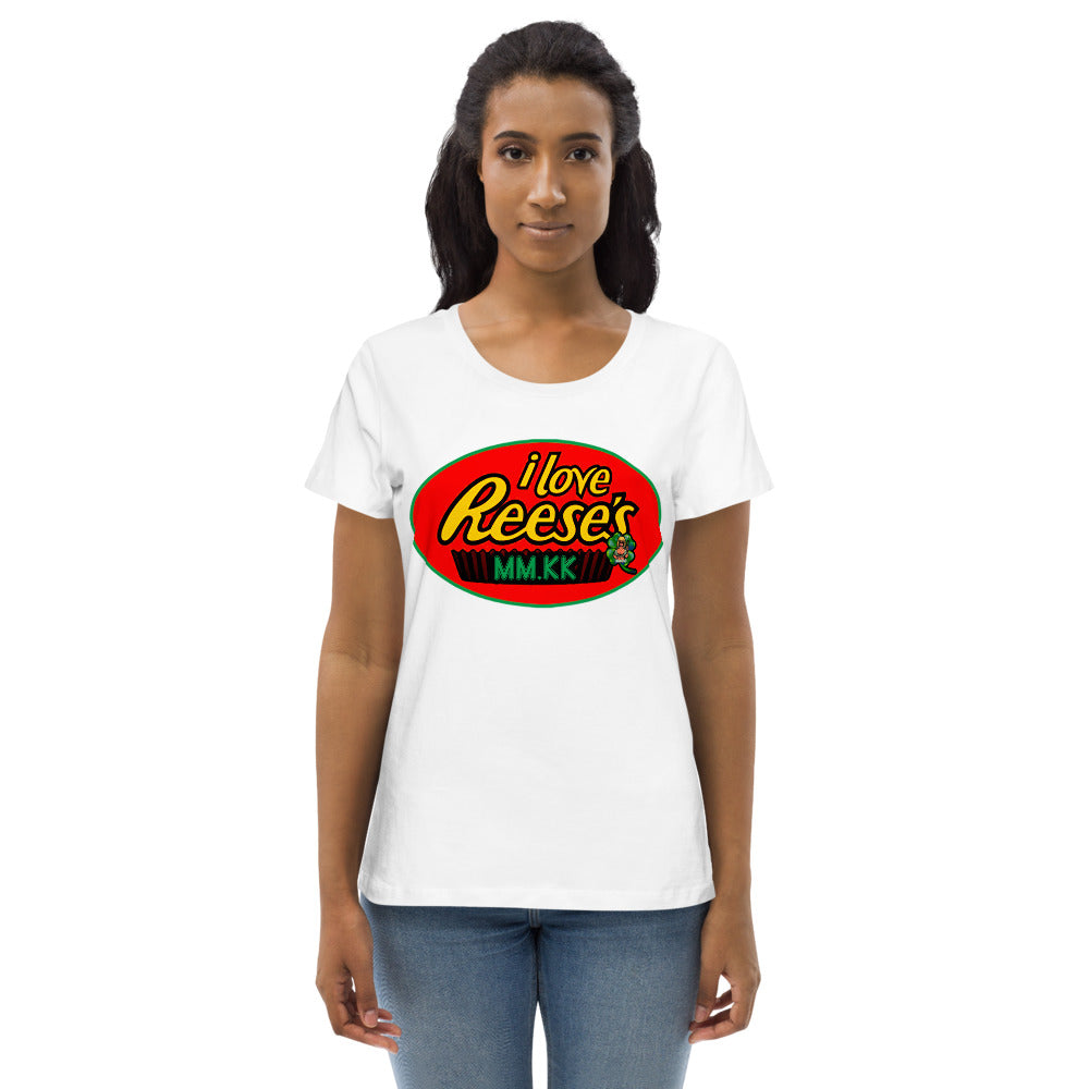 MIZZWERK MM.KK.8 'I LOVE REESE'S' Women's fitted eco tee