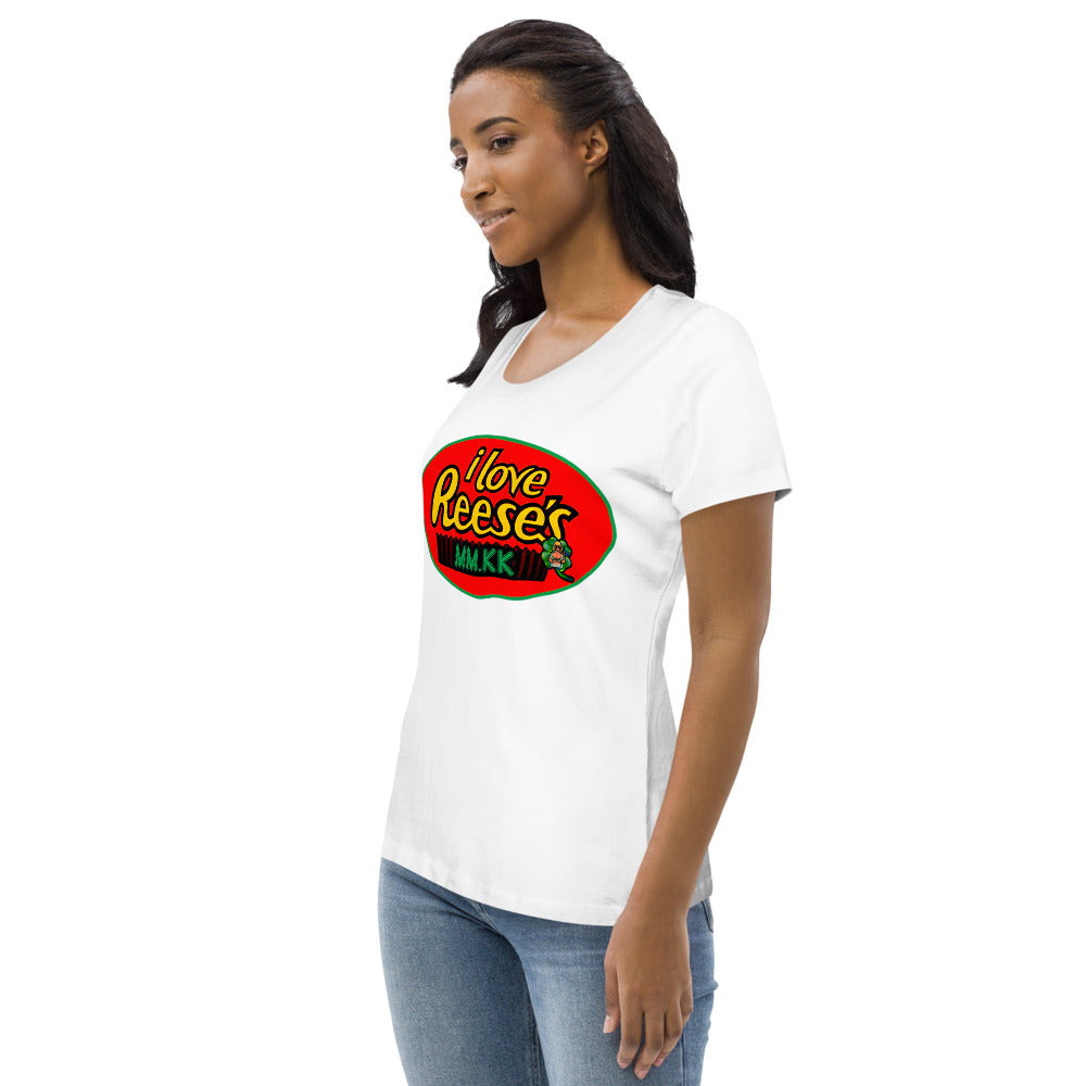 MIZZWERK MM.KK.8 'I LOVE REESE'S' Women's fitted eco tee