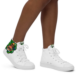 MIZZWERK MM.KK.8 'LUCKY CHARM' Women’s high top canvas shoes