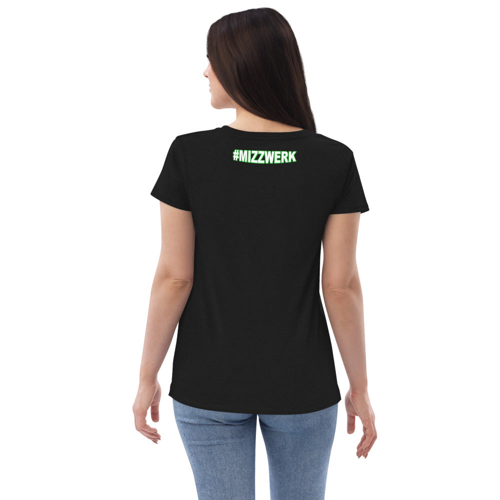 MIZZWERK 'QUEEN' Women’s recycled v-neck t-shirt