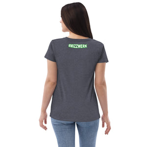 MIZZWERK 'QUEEN' Women’s recycled v-neck t-shirt