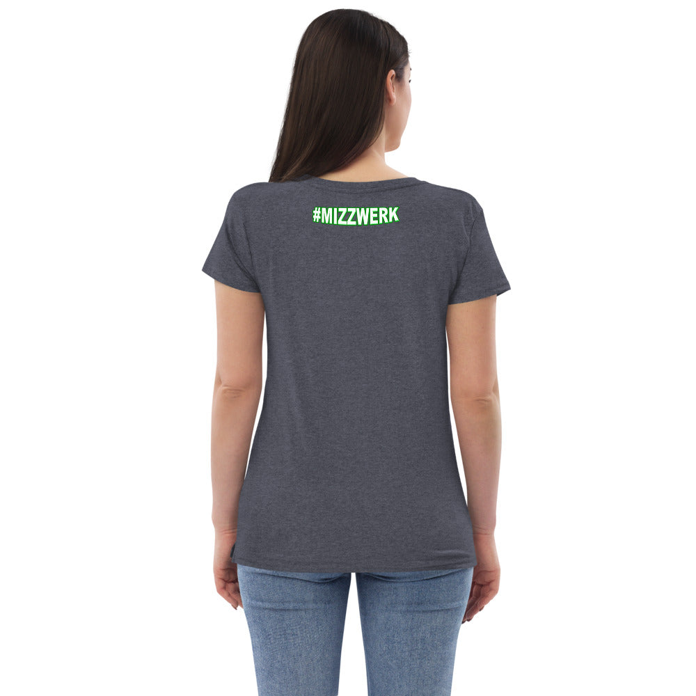 MIZZWERK 'QUEEN' Women’s recycled v-neck t-shirt